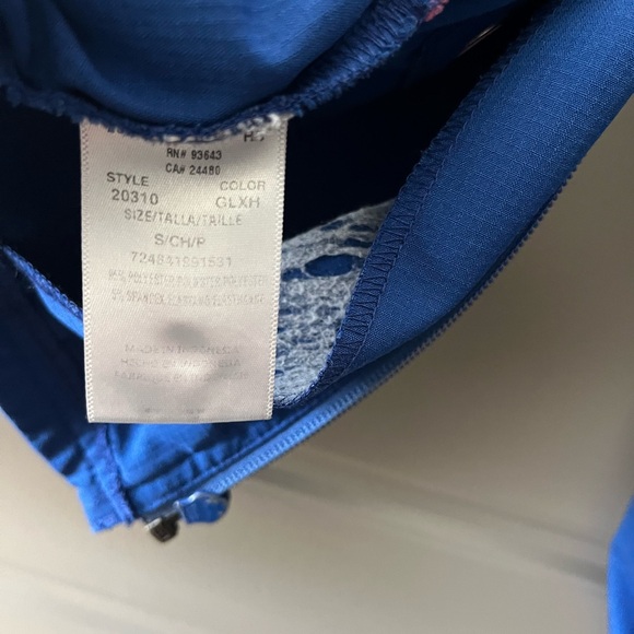 Heart soul galaxy blue scrub jacket small - Picture 3 of 3